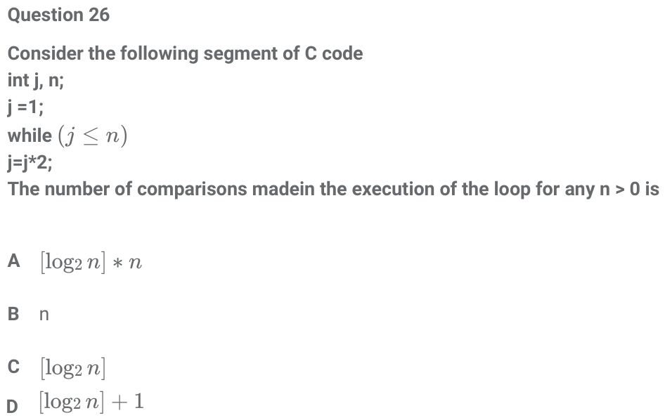 Figure for question 26, ISRO Computer Science (CSE) 2016