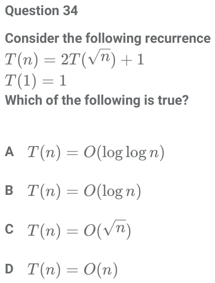Figure for question 34, ISRO Computer Science (CSE) 2016