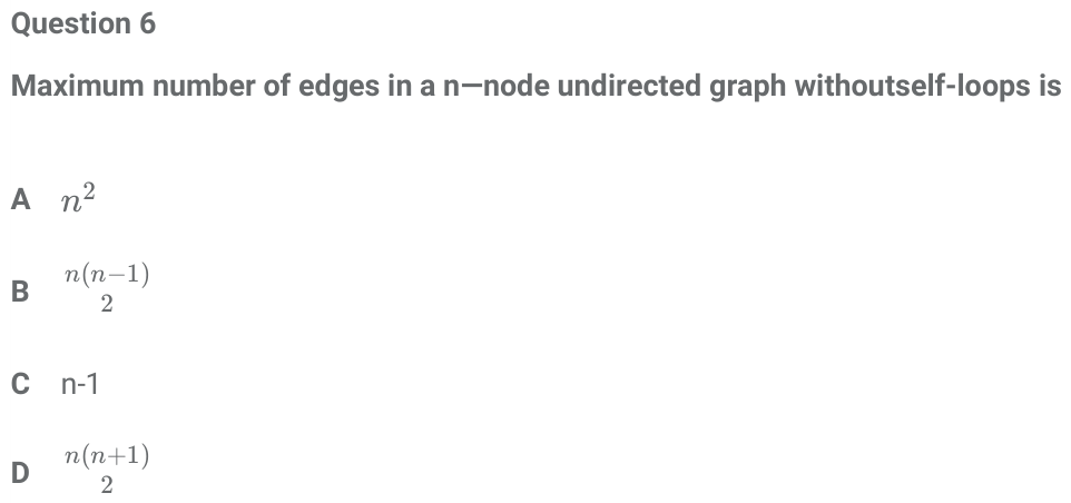 Figure for question 6, ISRO Computer Science (CSE) 2016
