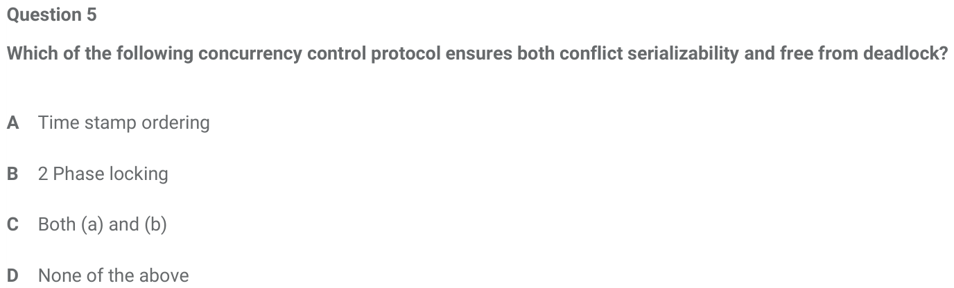 Figure for question 5, ISRO Computer Science (CSE) 2017-2