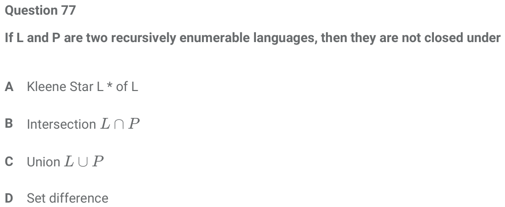 Figure for question 77, ISRO Computer Science (CSE) 2017-2