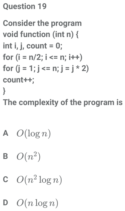 Figure for question 19, ISRO Computer Science (CSE) 2017
