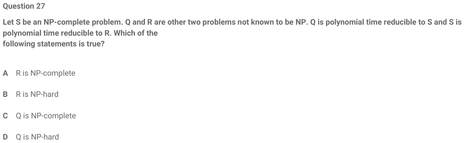 Figure for question 27, ISRO Computer Science (CSE) 2017