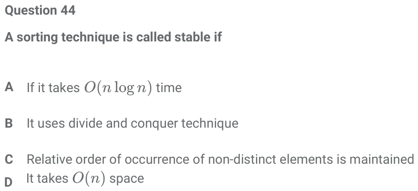 Figure for question 44, ISRO Computer Science (CSE) 2017