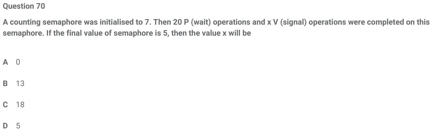 Figure for question 70, ISRO Computer Science (CSE) 2017