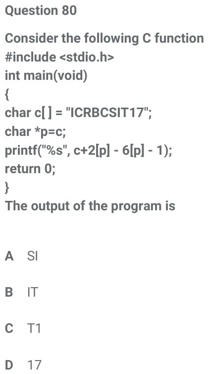 Figure for question 80, ISRO Computer Science (CSE) 2017