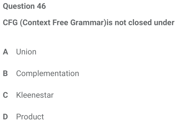 Figure for question 46, ISRO Computer Science (CSE) 2018