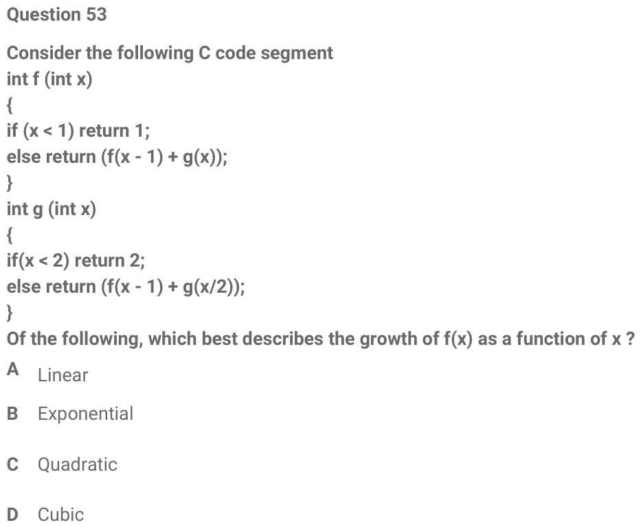 Figure for question 53, ISRO Computer Science (CSE) 2018