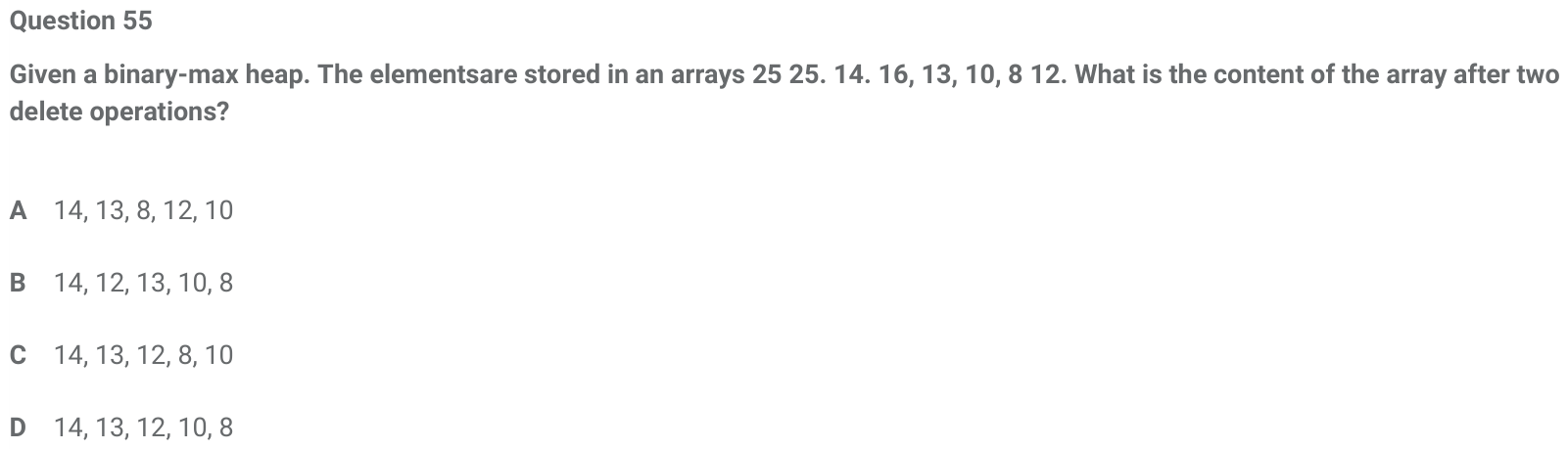 Figure for question 55, ISRO Computer Science (CSE) 2018