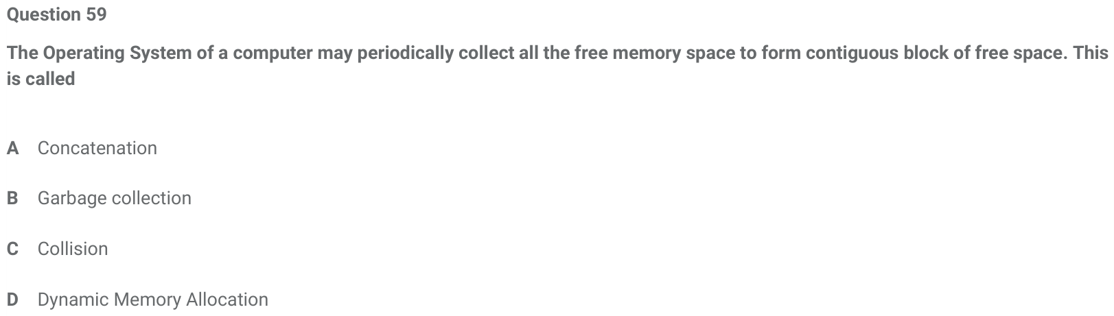 Figure for question 59, ISRO Computer Science (CSE) 2018