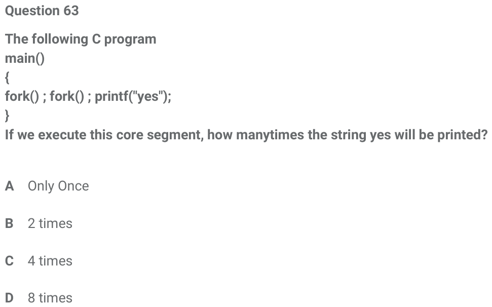 Figure for question 63, ISRO Computer Science (CSE) 2018