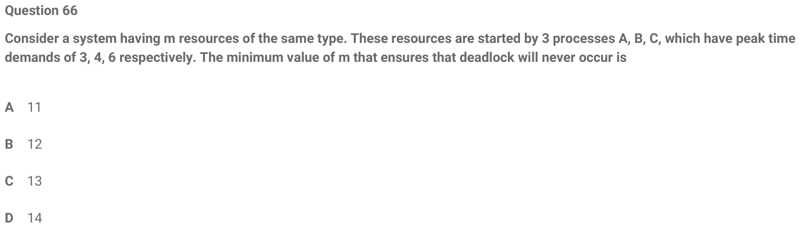 Figure for question 66, ISRO Computer Science (CSE) 2018