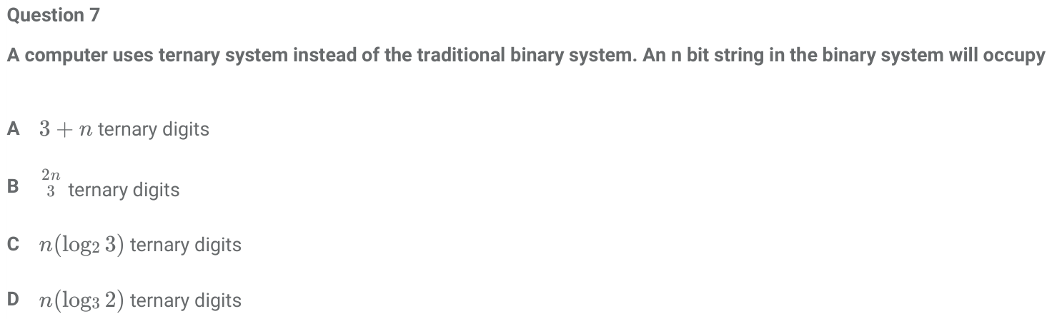 Figure for question 7, ISRO Computer Science (CSE) 2018