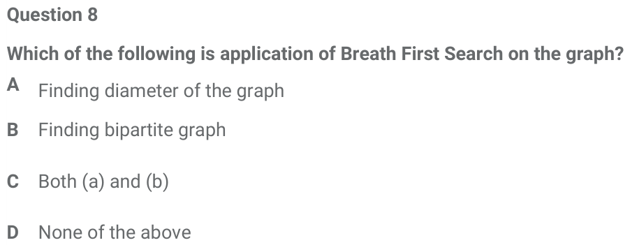 Figure for question 8, ISRO Computer Science (CSE) 2018