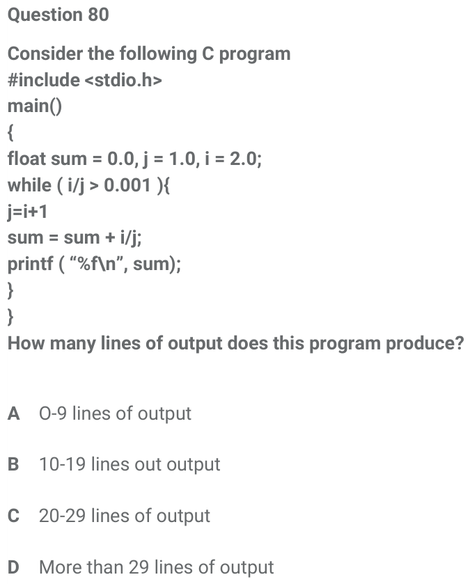Figure for question 80, ISRO Computer Science (CSE) 2018