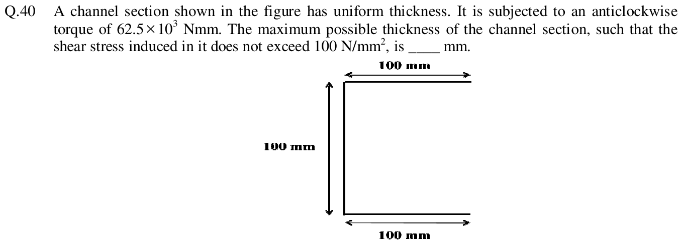 GATE AE 2016 question 50