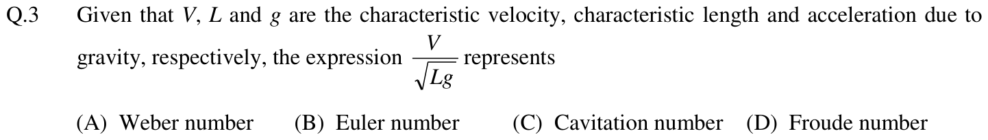 Figure for question 3, GATE XE (Engineering Sciences) 2012