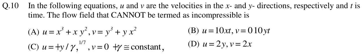 Figure for question 10, GATE XE (Engineering Sciences) 2012