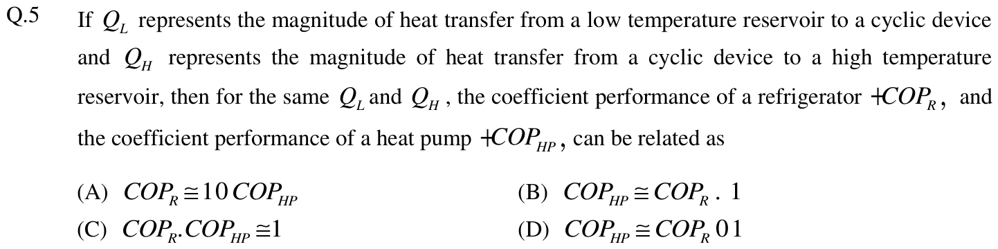 Figure for question 5, GATE XE (Engineering Sciences) 2012