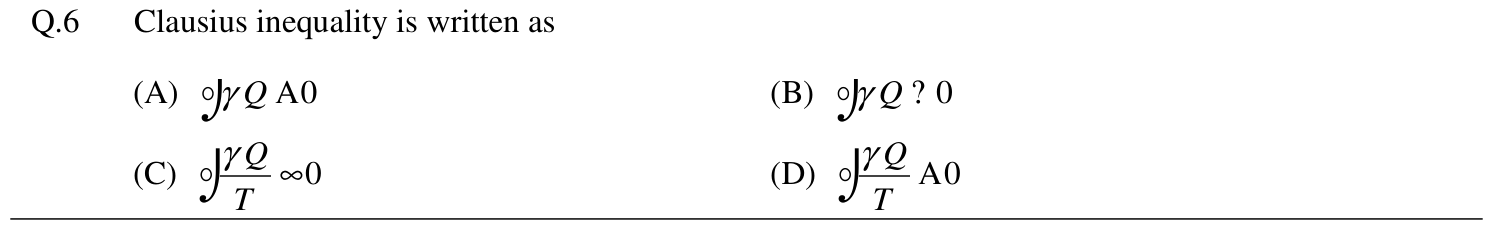 Figure for question 6, GATE XE (Engineering Sciences) 2012