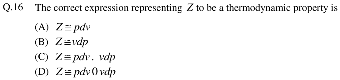 Figure for question 16, GATE XE (Engineering Sciences) 2012