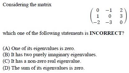 Figure for question 1, GATE XE (Engineering Sciences) 2015