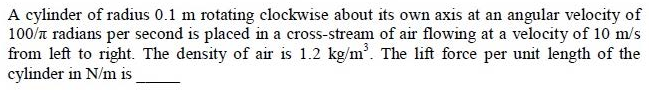 Figure for question 18, GATE XE (Engineering Sciences) 2015