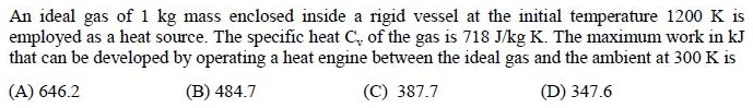 Figure for question 14, GATE XE (Engineering Sciences) 2015