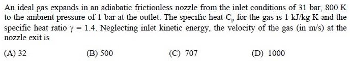 Figure for question 16, GATE XE (Engineering Sciences) 2015
