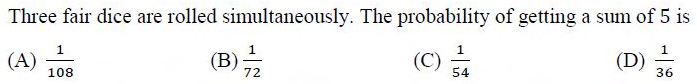 Figure for question 2, GATE XE (Engineering Sciences) 2017