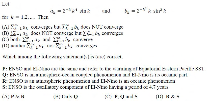Figure for question 11, GATE XE (Engineering Sciences) 2017