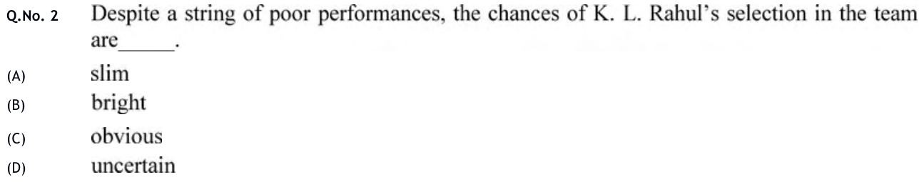 Figure for question 2, GATE XE (Engineering Sciences) 2020