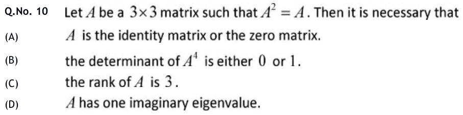 Figure for question 10, GATE XE (Engineering Sciences) 2020