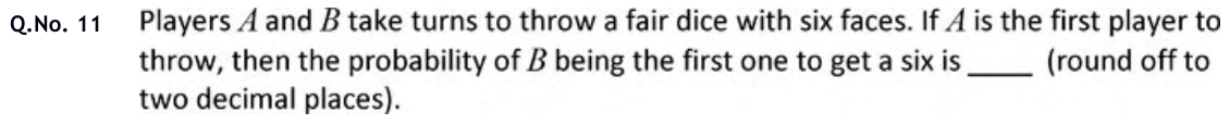 Figure for question 11, GATE XE (Engineering Sciences) 2020