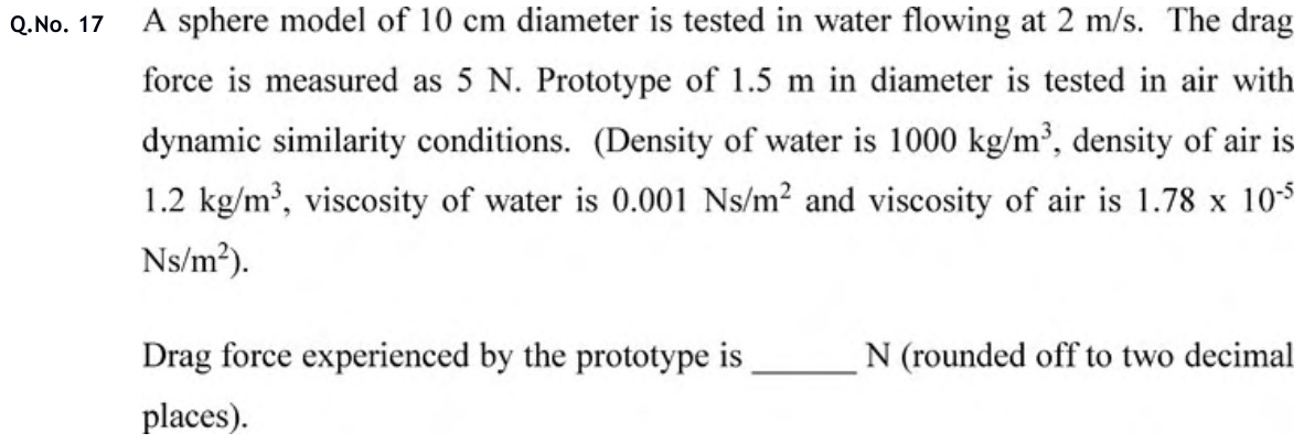 Figure for question 17, GATE XE (Engineering Sciences) 2020