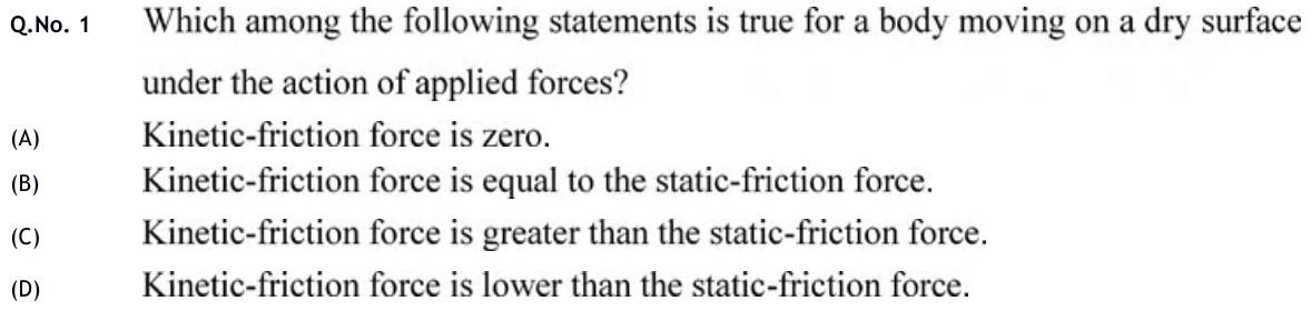 Figure for question 1, GATE XE (Engineering Sciences) 2020