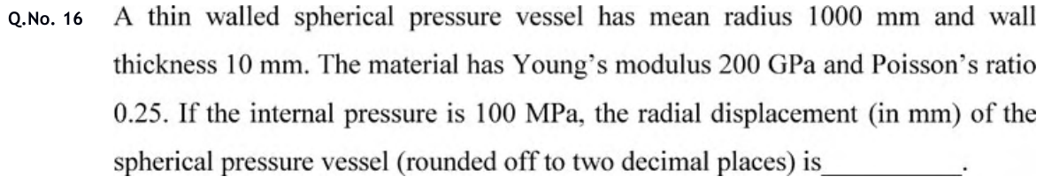 Figure for question 16, GATE XE (Engineering Sciences) 2020