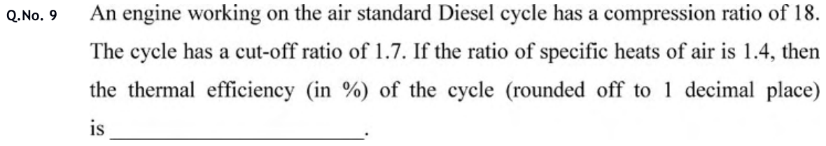 Figure for question 9, GATE XE (Engineering Sciences) 2020