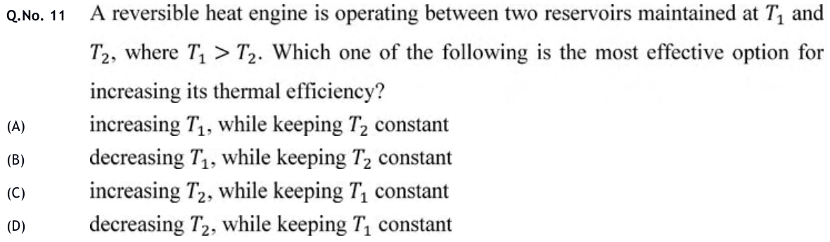 Figure for question 11, GATE XE (Engineering Sciences) 2020