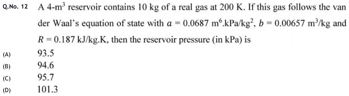 Figure for question 12, GATE XE (Engineering Sciences) 2020
