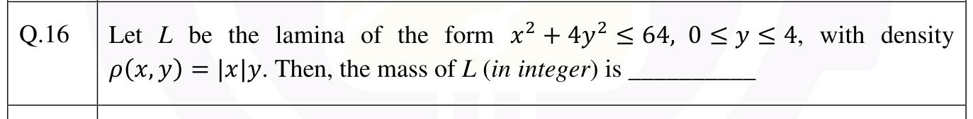 Figure for question 16, GATE XE (Engineering Sciences) 2026