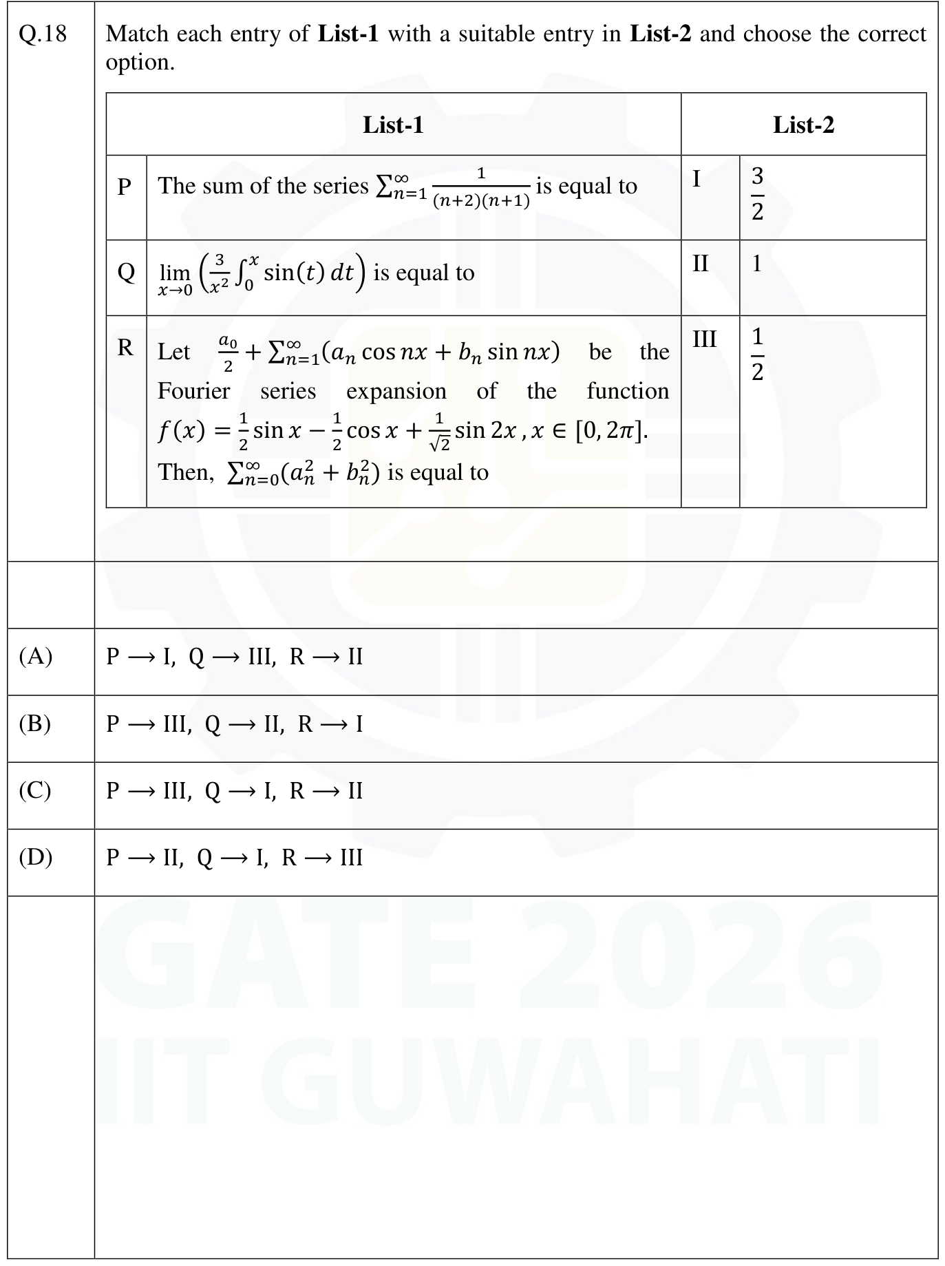 Figure for question 18, GATE XE (Engineering Sciences) 2026