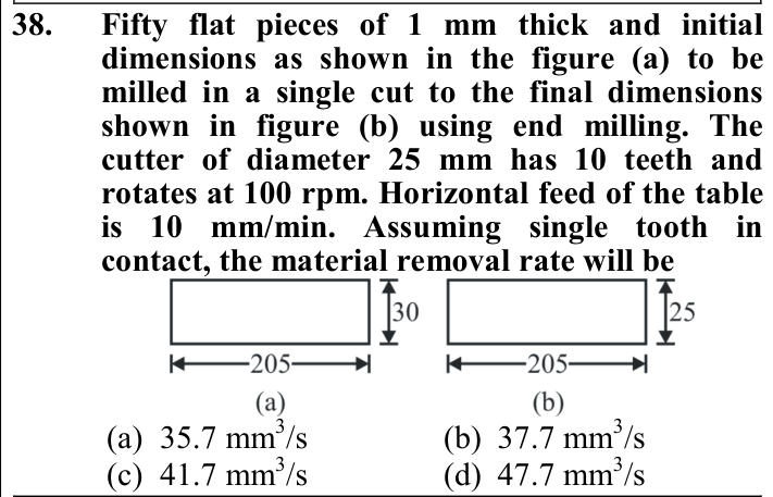 Figure for question 38, ISRO Mechanical & Aerospace 2015